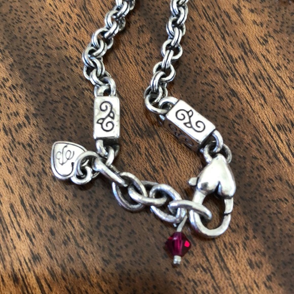 Vintage Brighton Heart Song Red Hope Necklace & bracelet - Picture 8 of 15